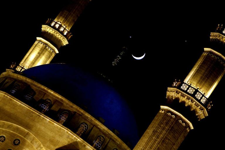 luna mezquita islam